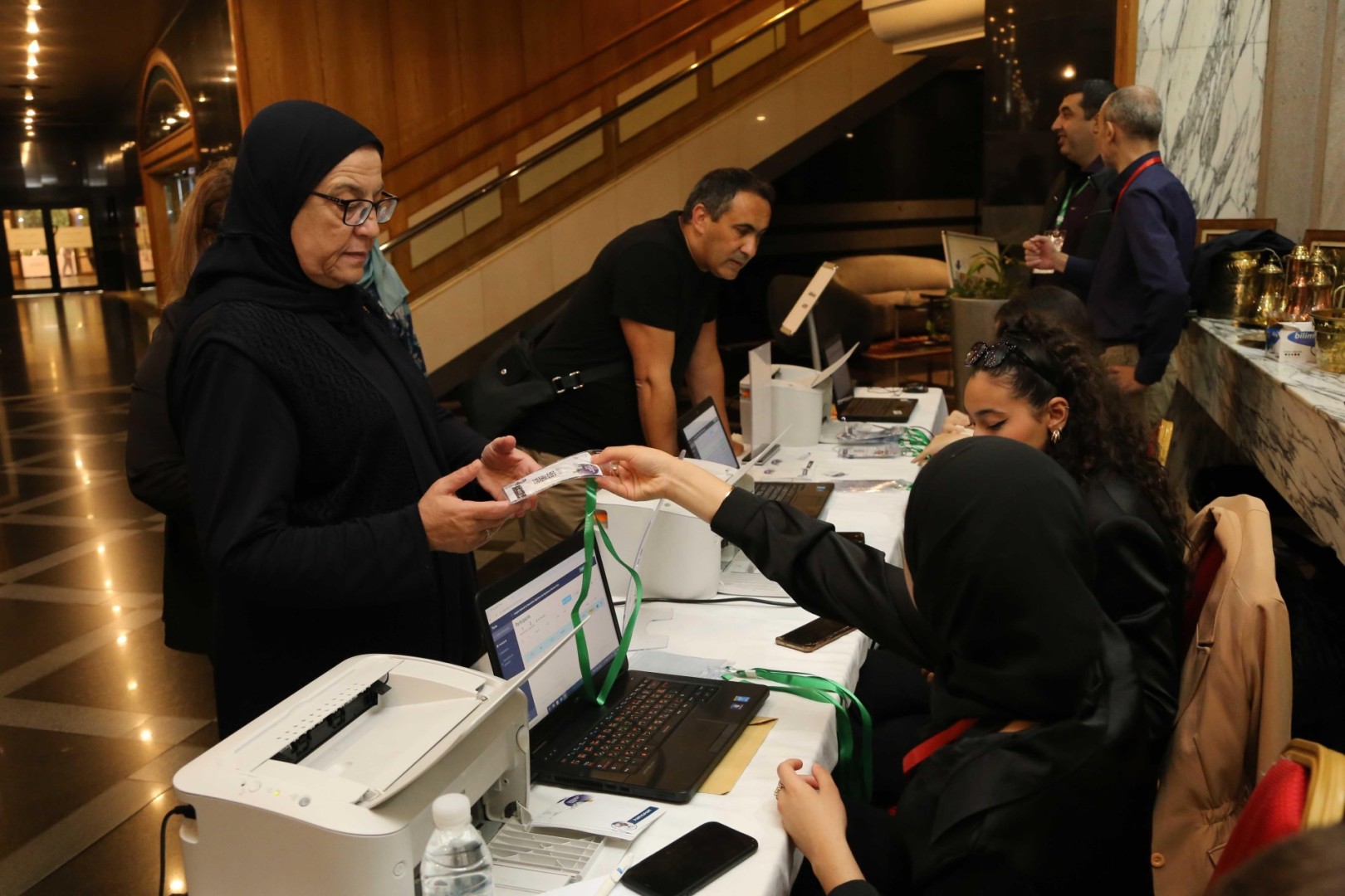 Accueil des participants